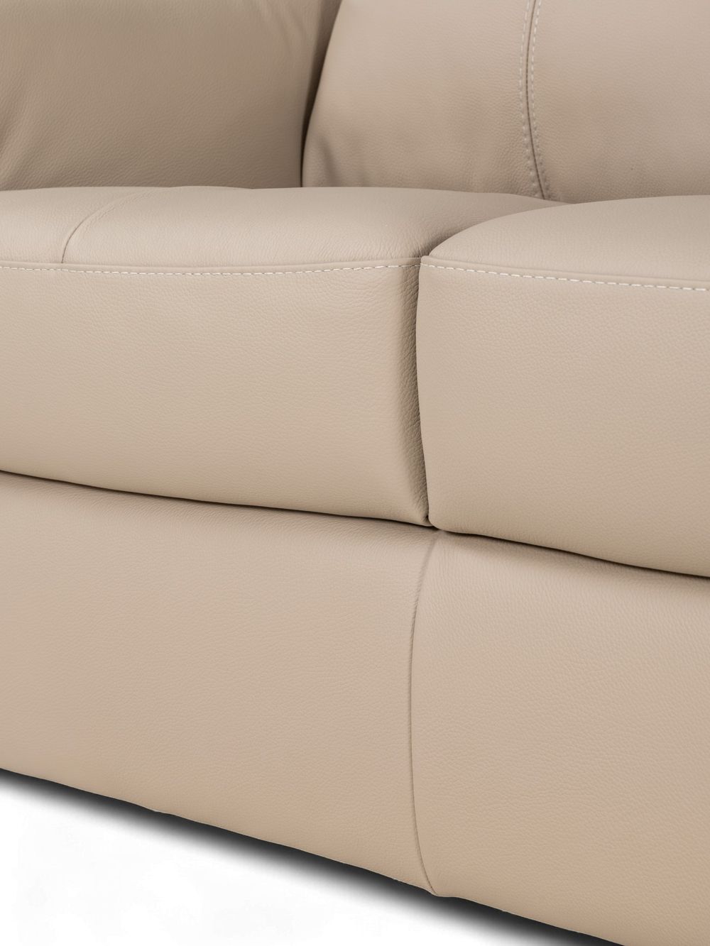 2-zit OAKLAND - Leder beige NIC-6-000005-CB-TF352