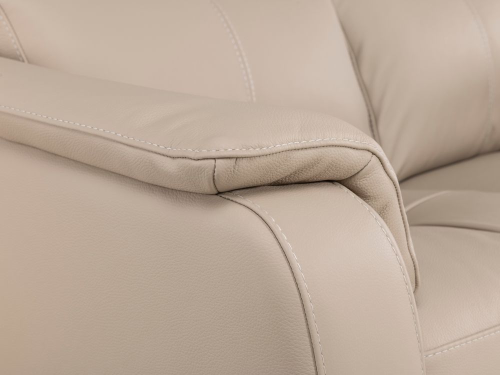 2-zit OAKLAND - Leder beige NIC-6-000005-CB-TF352