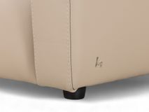 2-zit OAKLAND - Leder beige NIC-6-000005-CB-TF352
