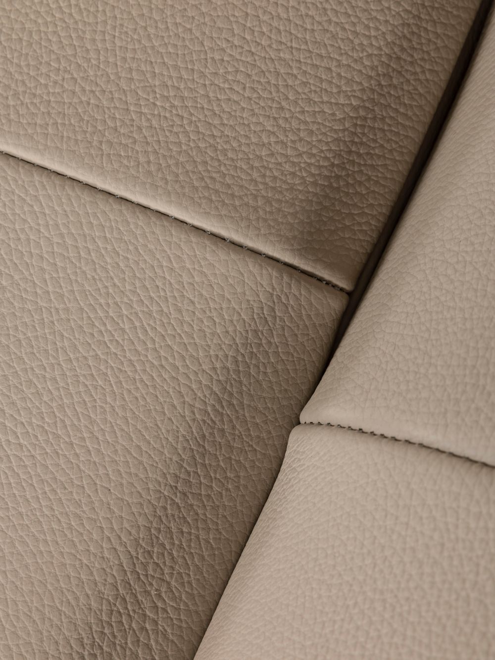 2-zit met elektr. relaxen OAKLAND - Leder beige C-NIC-6-HKS1