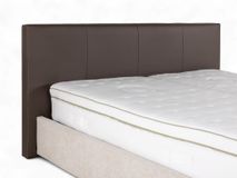 Elektrische boxspring LILY - Leder Namibo moro / s C-RCB-81-BEDTZ