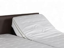 Elektrische boxspring LILY - Leder Namibo moro / s C-RCB-81-BEDTZ