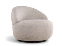 Draaifauteuil PEBBLE - Lichtgrijs KUK-5-000001-C-N