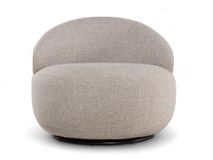 Draaifauteuil PEBBLE - Lichtgrijs KUK-5-000001-C-N