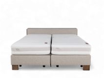 Boxspring CEDAR - Eik tabak / Beige C-RCB-77-BOXVLAKTZ