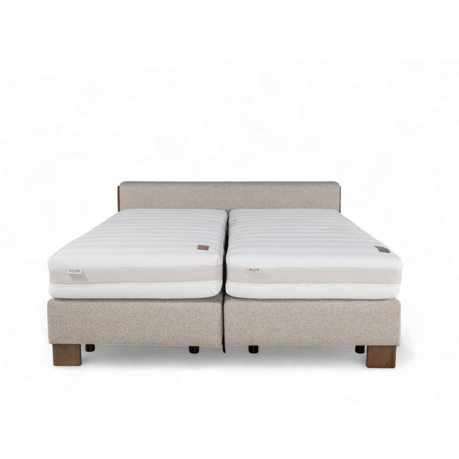 Boxspring CEDAR - Eik tabak / Beige