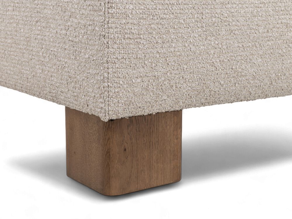 Boxspring CEDAR - Eik tabak / Beige C-RCB-77-BOXVLAKTZ