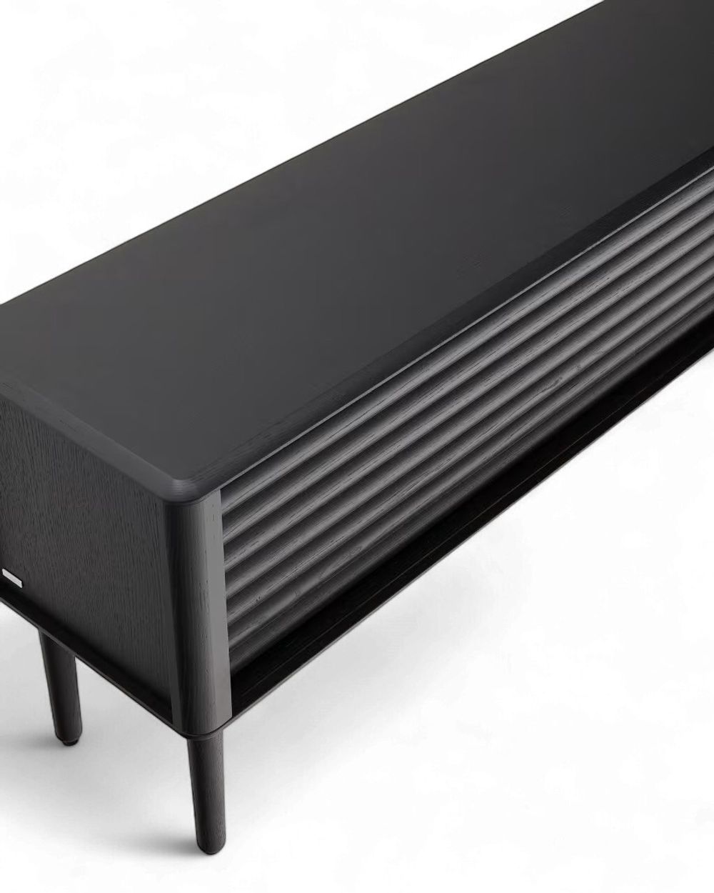 TV-meubel LENON - Zwart Eikfineer KAV CC2092M01