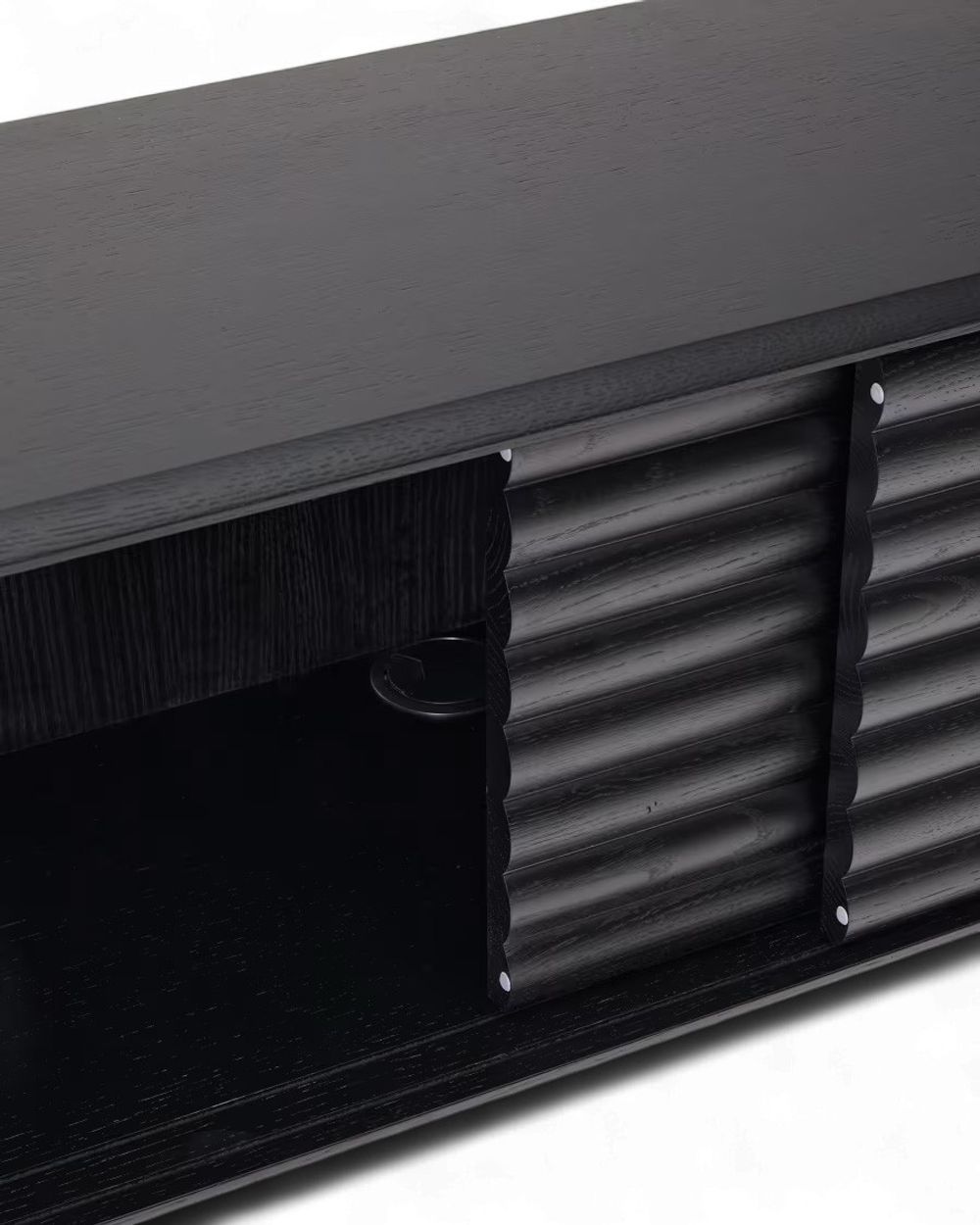 TV-meubel LENON - Zwart Eikfineer KAV CC2092M01