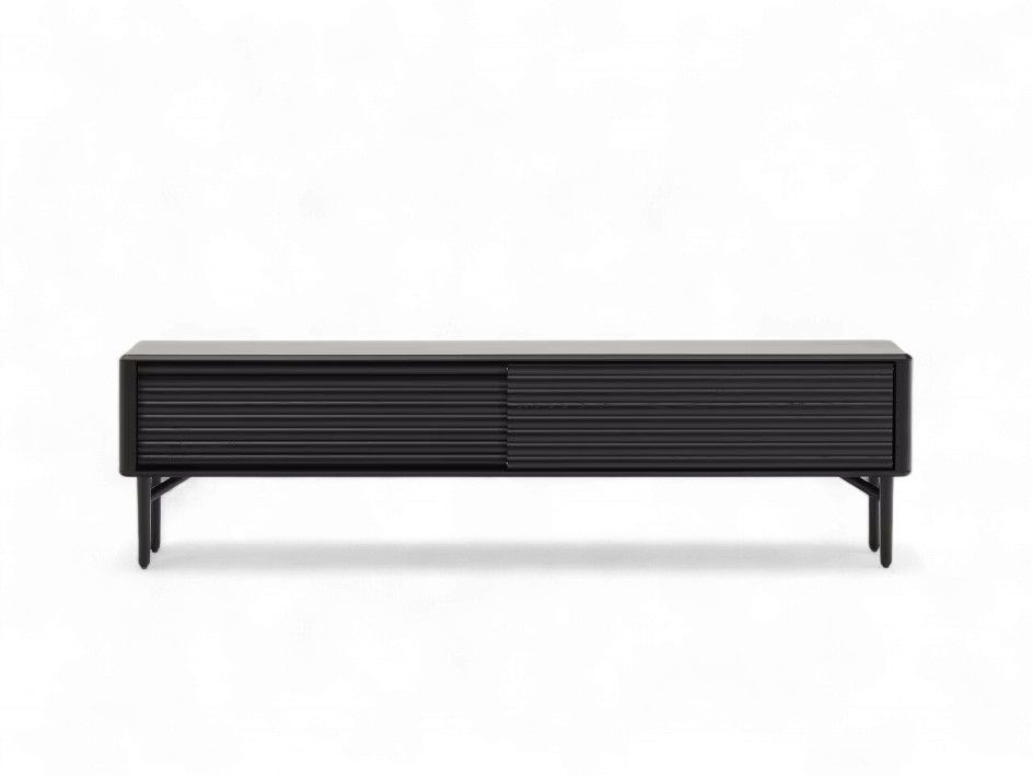 TV-meubel LENON - Zwart Eikfineer KAV CC2092M01