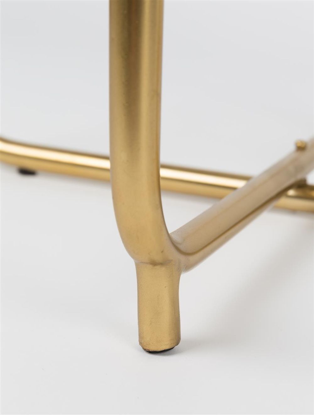 Bijzettafel TIMPA - Wit marmer / Goud ZVR 2300102