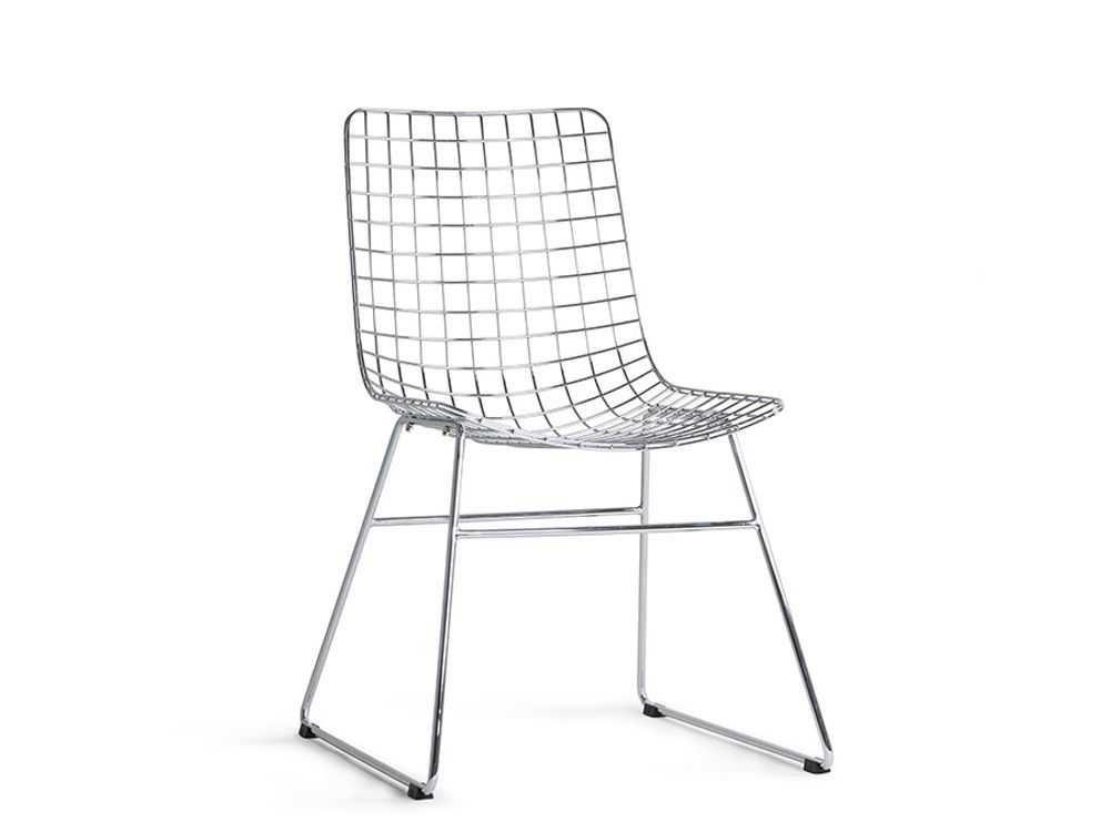 Stoel METAL WIRE - Chrome HKI MZM4915
