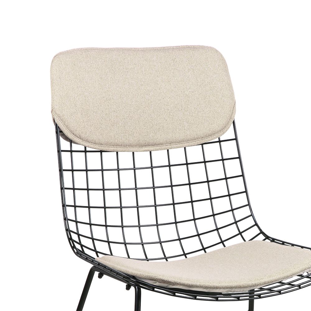 Stoelkussens Rug / Zit COMFORT KIT - Pebble HKI TOT4046