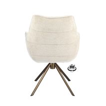 Draaibare armstoel MARO - Crème XLC-34-0000003