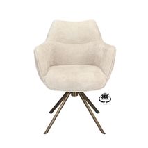 Draaibare armstoel MARO - Crème XLC-34-0000003
