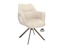 Draaibare armstoel MARO - Crème XLC-34-0000003