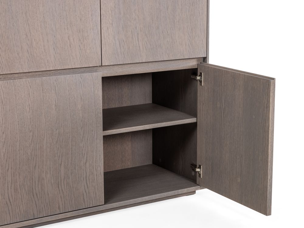 Tafel, dressoir en barkast SINTRA - Ash Grey C-CRE-2-EK1