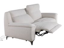 3-zit met 2 elektr. relaxen KAMIEL - Ecru HIM-50-000006-S-SE