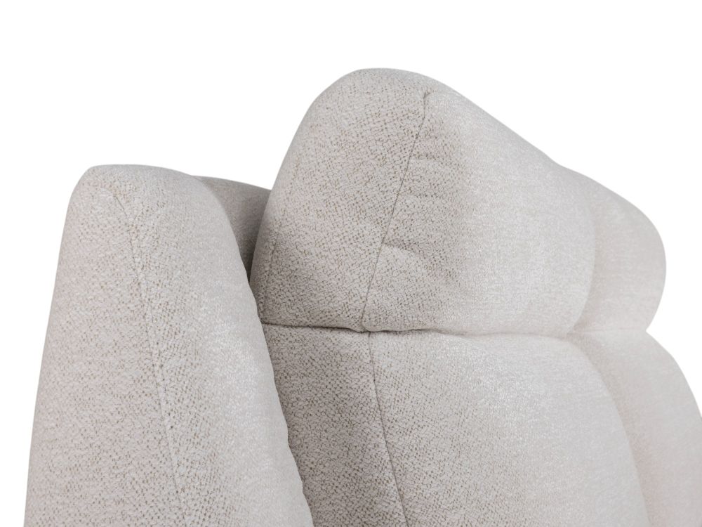 3-zit met 2 elektr. relaxen KAMIEL - Ecru HIM-50-000006-S-SE