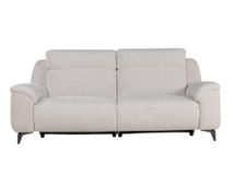 3-zit met 2 elektr. relaxen KAMIEL - Ecru HIM-50-000006-S-SE