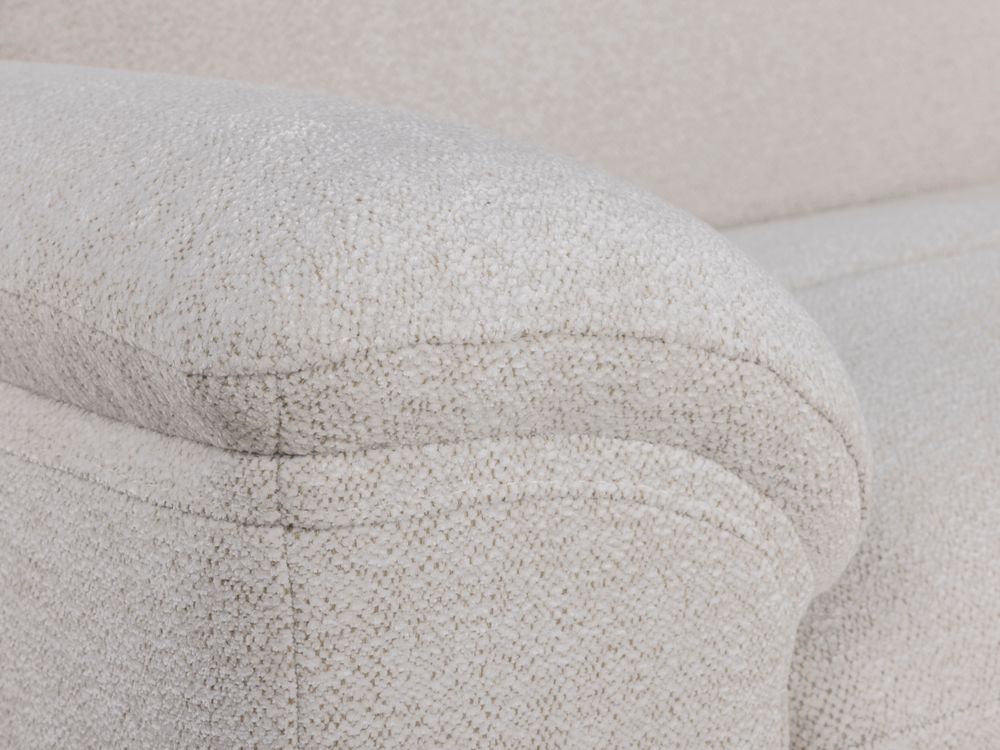 3-zit met 2 elektr. relaxen KAMIEL - Ecru HIM-50-000006-S-SE