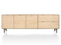 Dressoir, incl. poten ELEMENTS - Naturel / Zwart C-XOO-ELE-DR1