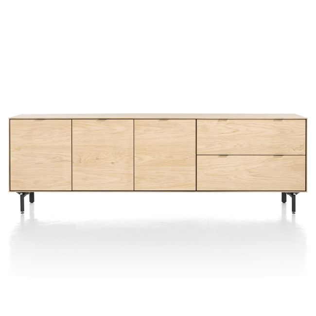 Dressoir, incl. poten ELEMENTS - Naturel / Zwart