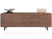 Dressoir 3 deuren + 3 laden BRIANZA - Walnoot XOO 52454-WAL