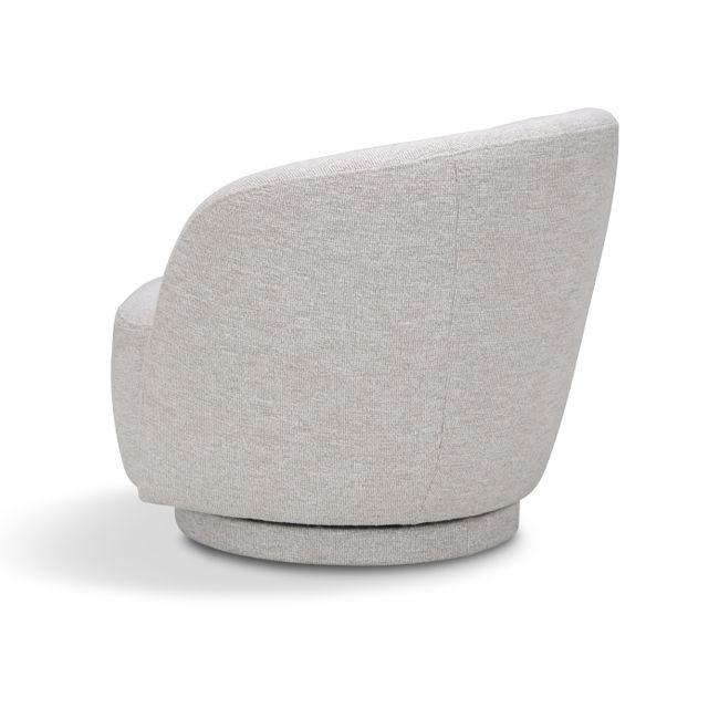 Draaibare fauteuil OZZY - Lichtgrijs