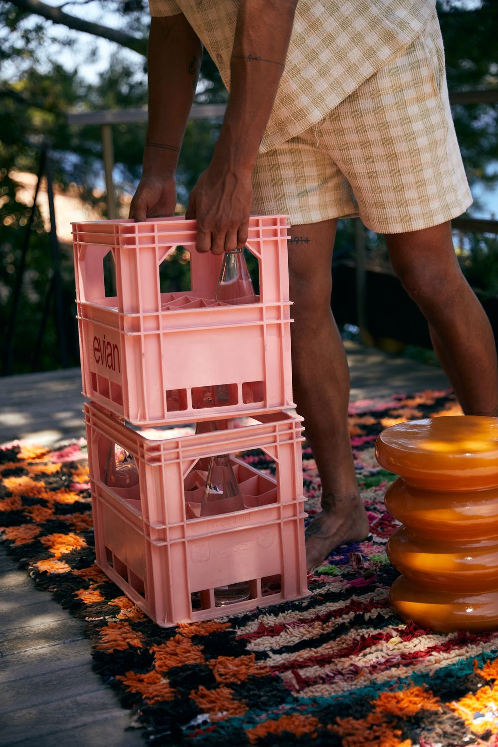 Bijzettafel ALLURE - Caramel HKI MTA2886