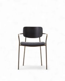 Stoel MAUREEN - Essenfineer / Grijs KAV CC6029KY15