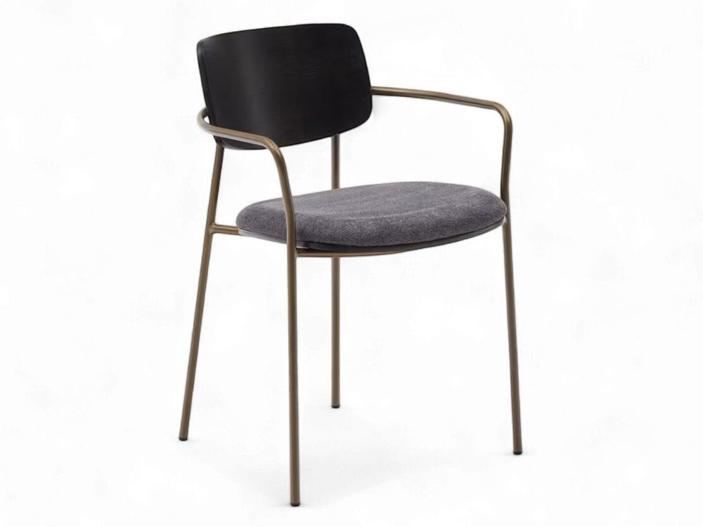 Stoel MAUREEN - Essenfineer / Grijs KAV CC6029KY15