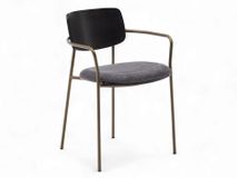 Stoel MAUREEN - Essenfineer / Grijs KAV CC6029KY15