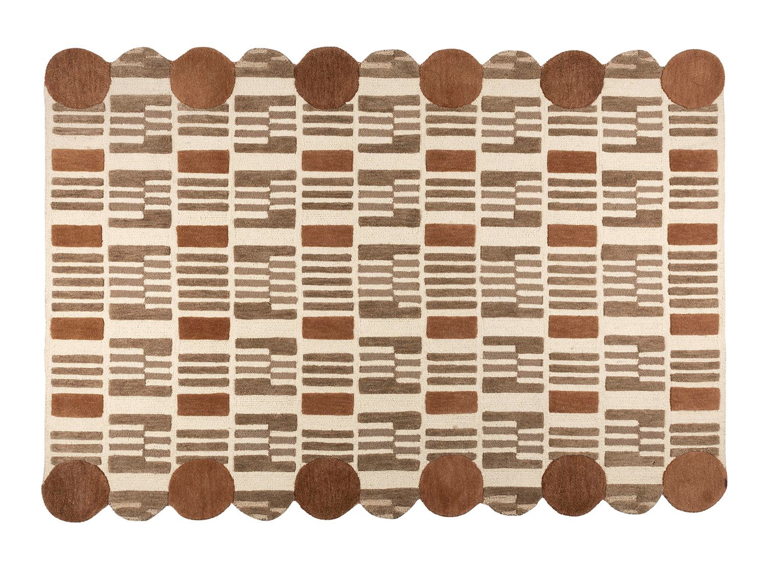 Tapijt MUNDRA - Beige/Bruin ZVR 6100151