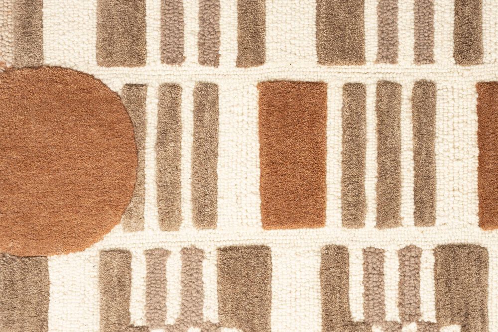 Tapijt MUNDRA - Beige/Bruin ZVR 6100151