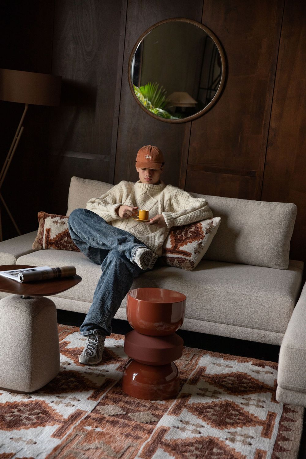 Tapijt MARON - Rood ZVR 1000108