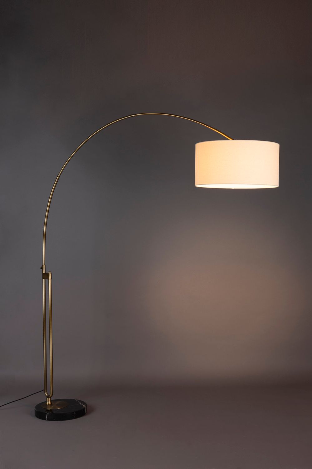Vloerlamp ARCHIE - Goud / Marmer ZVR 1000124