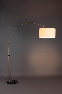 Vloerlamp ARCHIE - Goud / Marmer ZVR 1000124