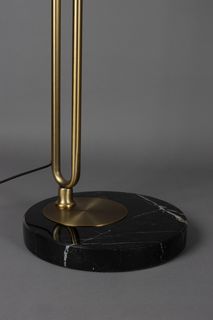 Vloerlamp ARCHIE - Goud / Marmer ZVR 1000124