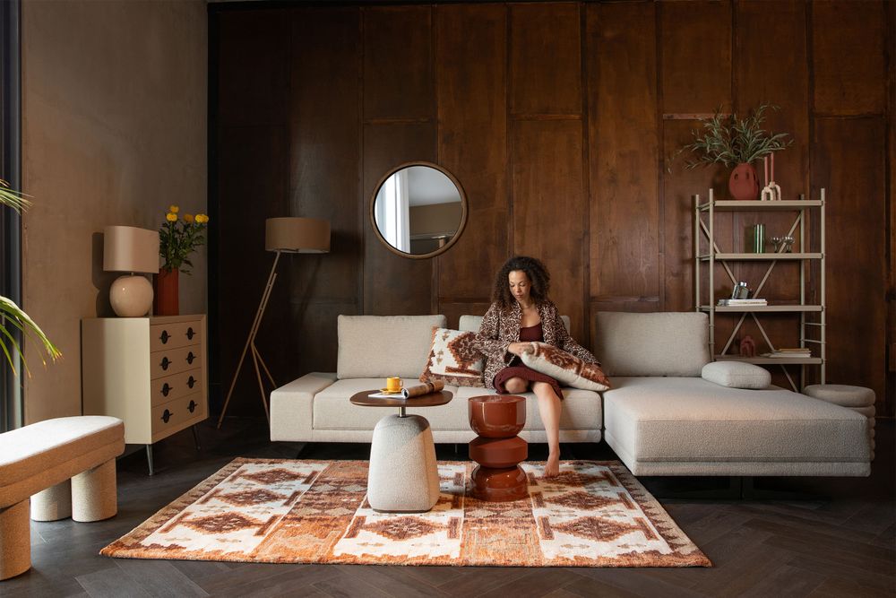 Wandkast IRON LOW - Beige ZVR 1000117