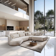 Hoekzetel SAMARA - Beige C-CNF-39-SET1