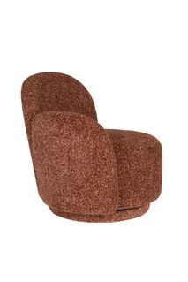 Draaibare fauteuil ROSE - Bordeauxrood ZVR 1001003