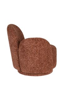Draaibare fauteuil ROSE - Bordeauxrood ZVR 1001003