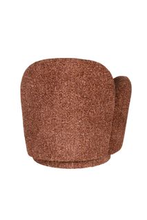 Draaibare fauteuil ROSE - Bordeauxrood ZVR 1001003