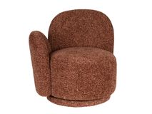 Draaibare fauteuil ROSE - Bordeauxrood ZVR 1001003