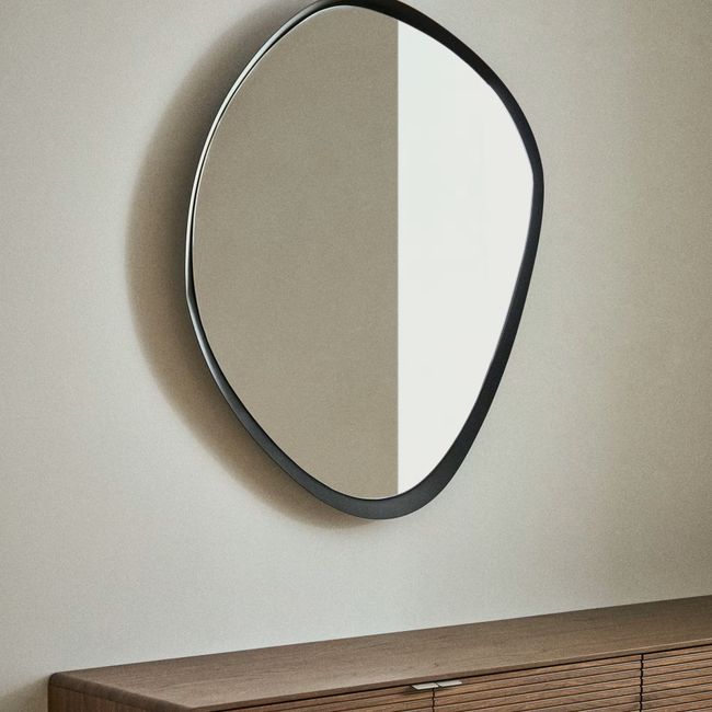 Spiegel TEBEL - Zwart