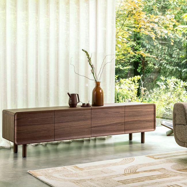 Tv-meubel BRIANZA - Walnoot