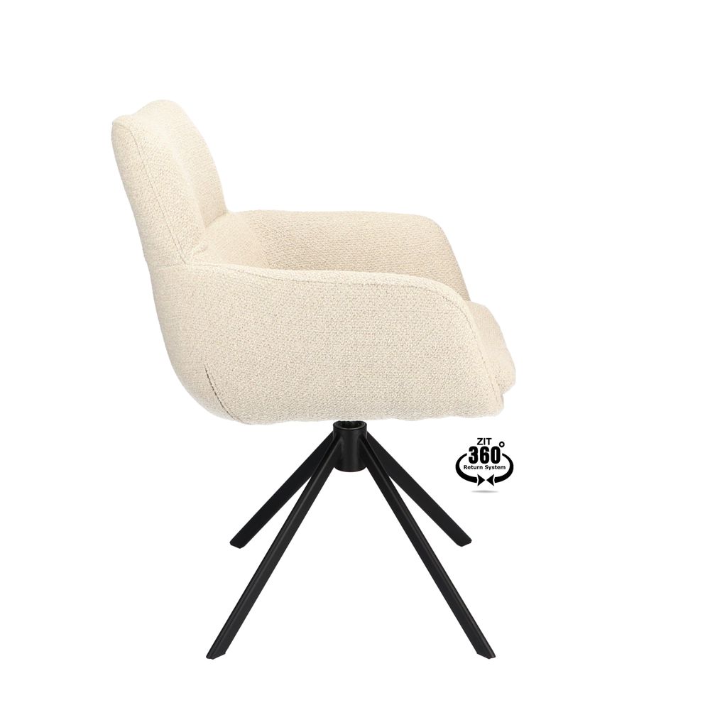 Draaibare armstoel SWAY - Natural XLC-39-0000001