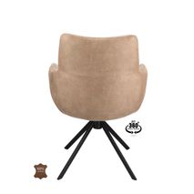 Draaibare armstoel SWAY - Leder Lever XLC-39-0000002