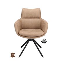 Draaibare armstoel SWAY - Leder Lever XLC-39-0000002